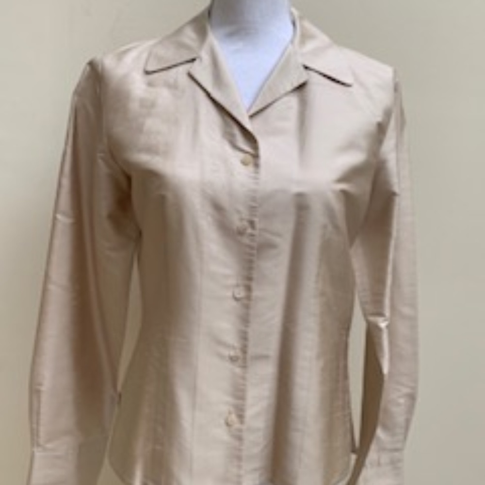Ann Taylore 100% Silk Blouse